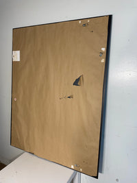 Laminated Pattern Framed Mirror