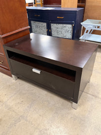 Modern Reddish Brown Storage End Table