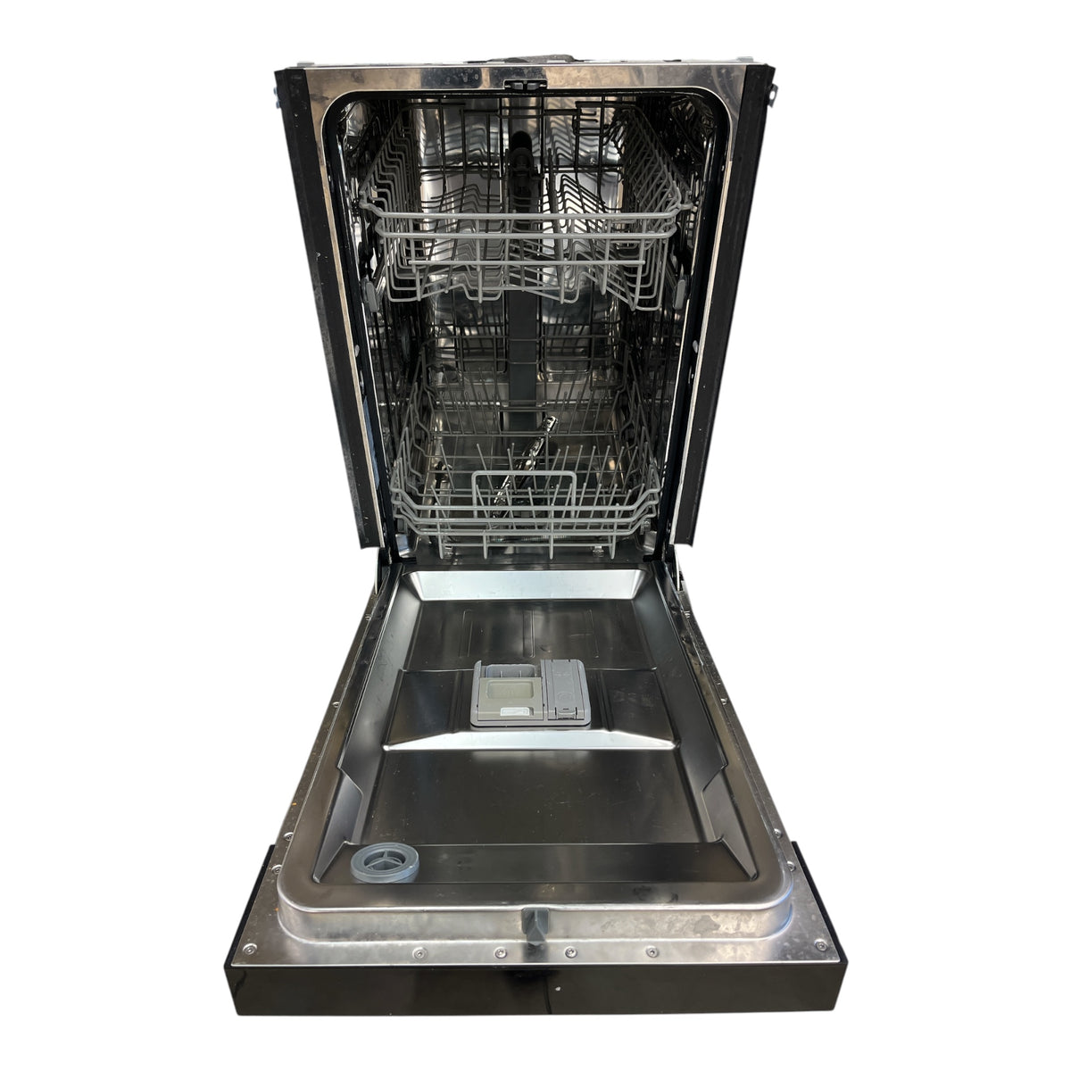 GE 18" Built-In Front Control Dishwasher with Stainless Steel Tall Tub Stainless Steel - GBF180SSMSS
