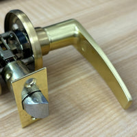 Door Passage Lever Set – Brushed Gold, 3820PS