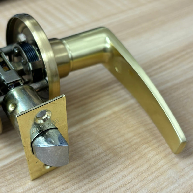 Door Passage Lever Set – Brushed Gold, 3820PS