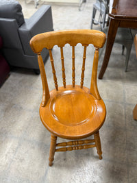 Honey Brown Rustic Style Dining Set