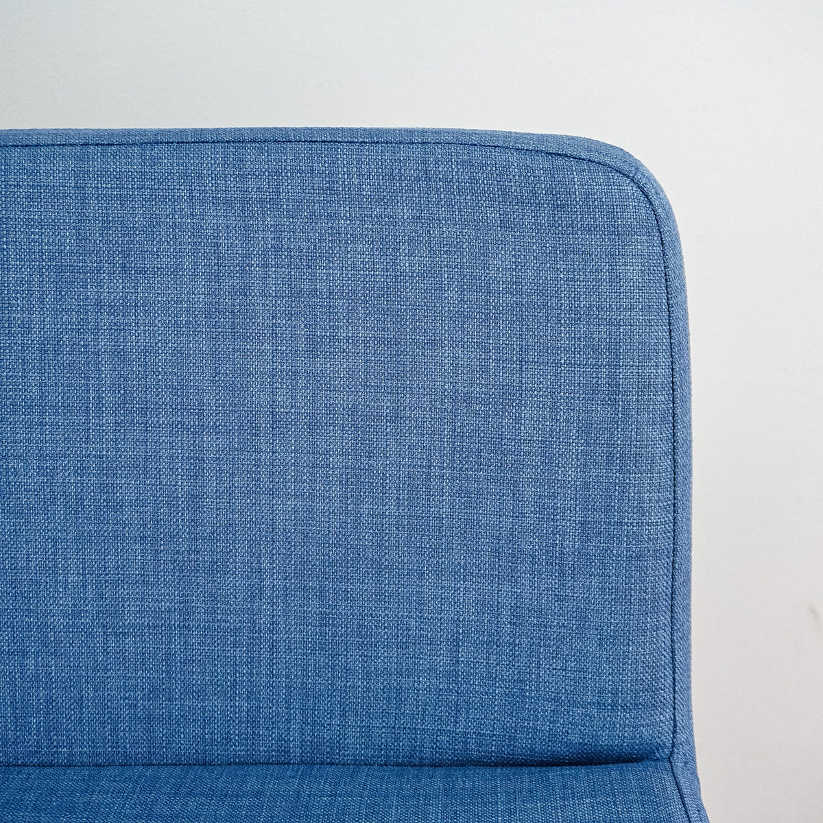 Corey 16-Inch W Blue Upholstered Counter Stool with Footrest