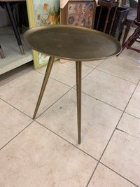 Williams-Sonoma Euclid Round Metal End Table