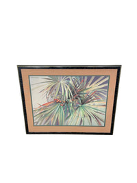 Bay Isle Home Suave Fronds Framed Artwork