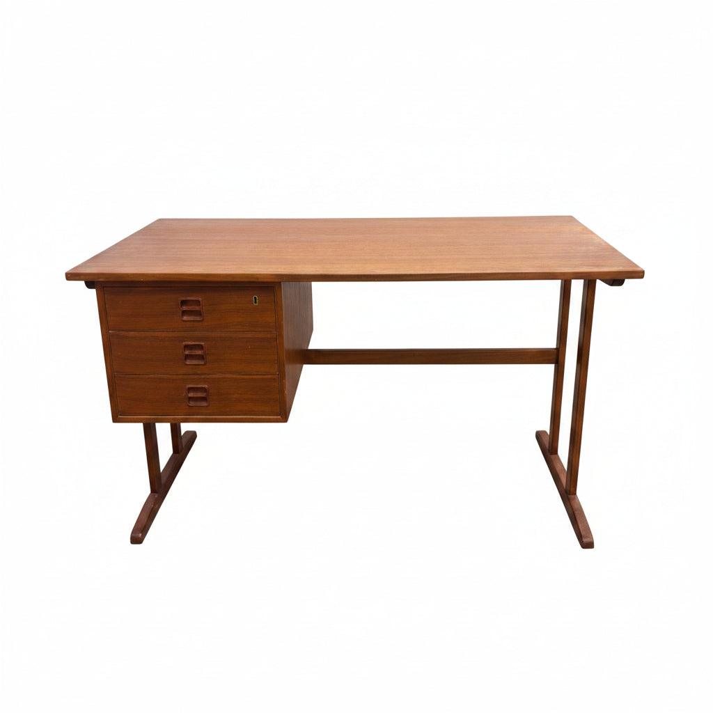 Mid-Century Modern Teak Desk