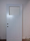 33 3/4" x 79" Steel Clad Door with Insert Hole