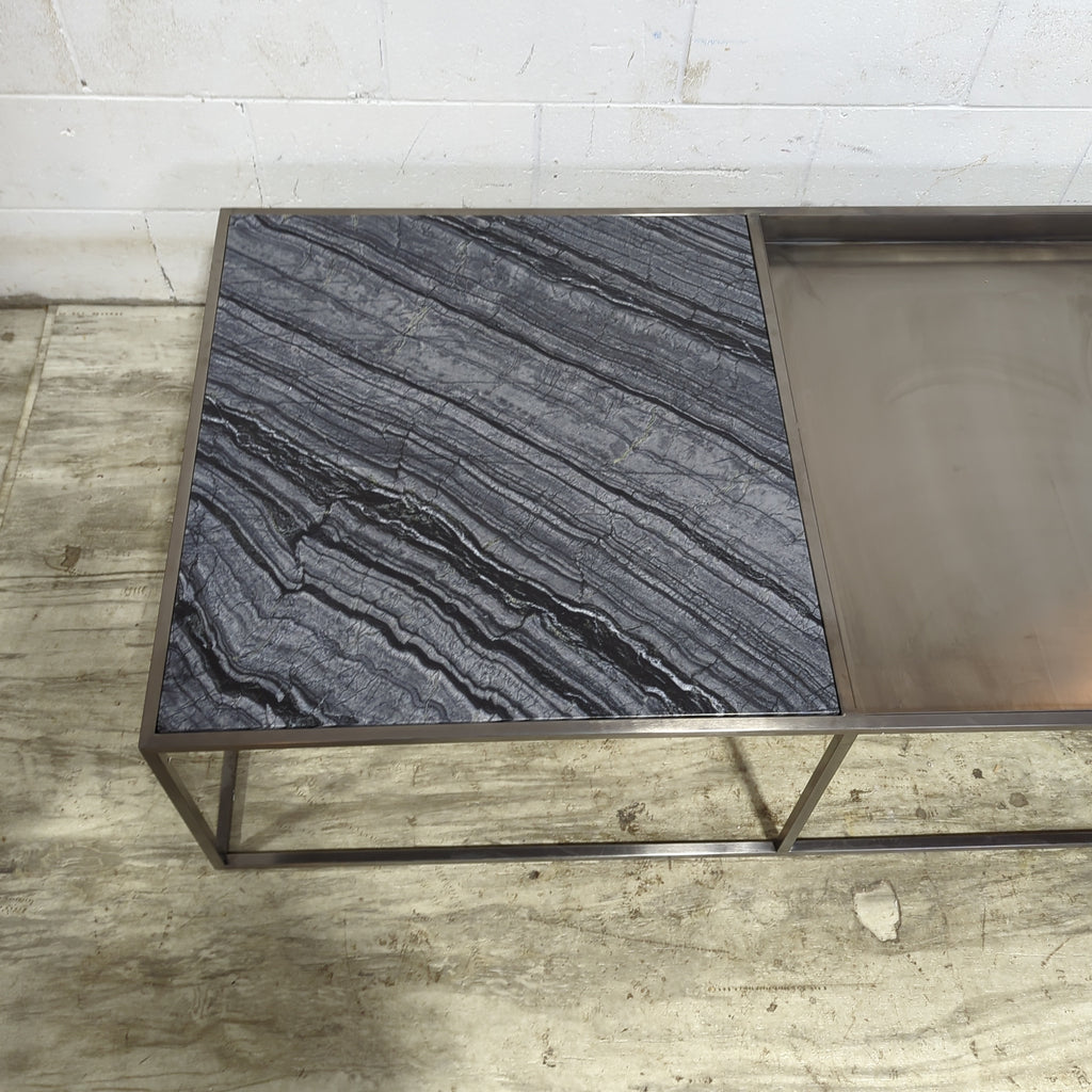 55" x 30" Marble top Coffee Table