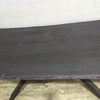 96" x 40" Charcoal Grey Dining Table