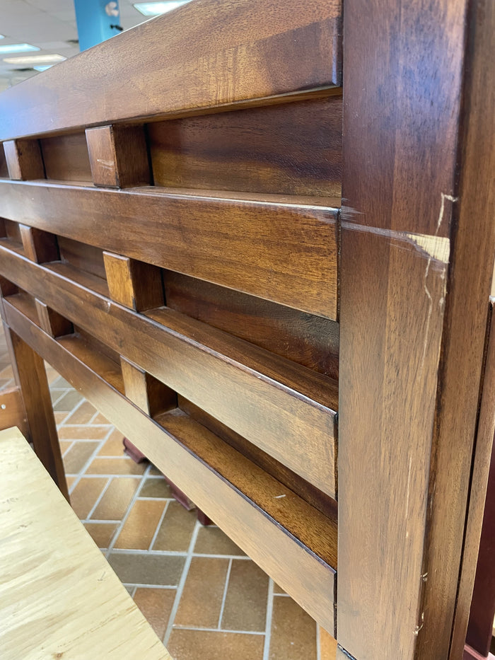 American Woodcrafters - Rustic Style Twin Bedframe