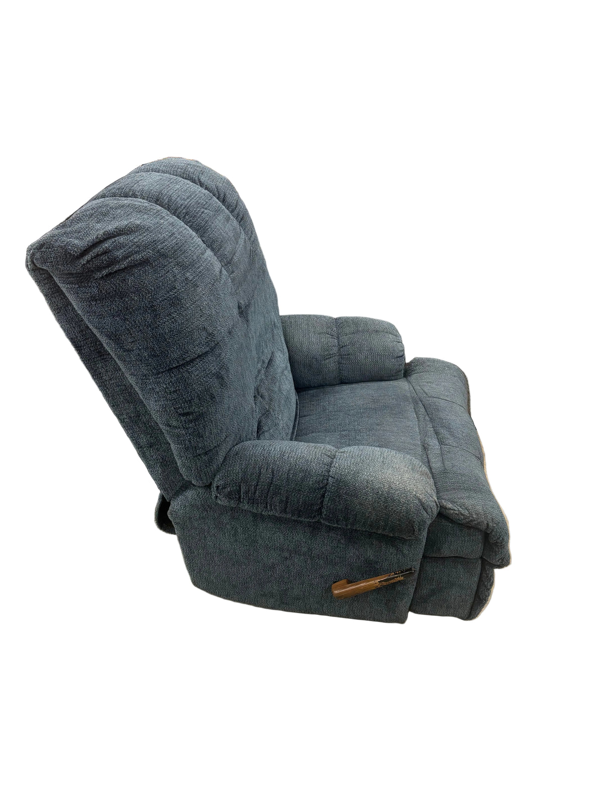 Dark Blue Recliner Rocker