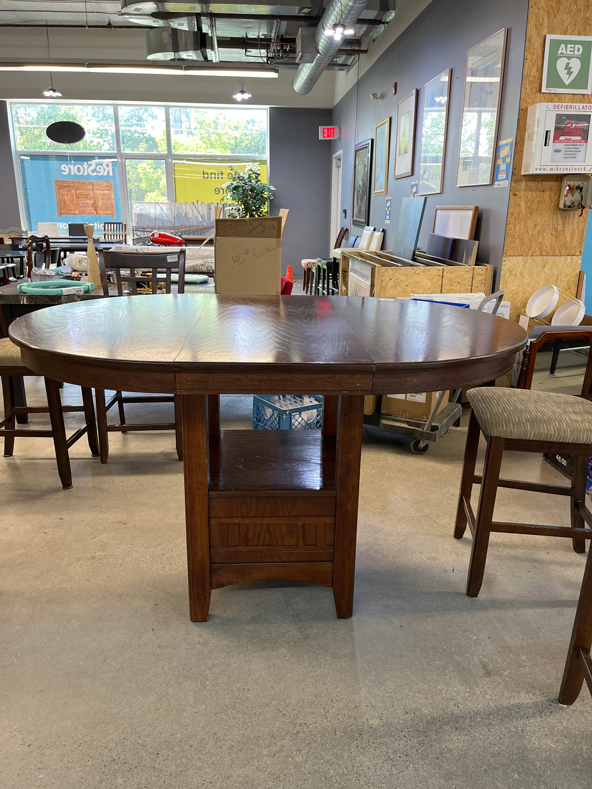 42" Diameter High Top Table Set