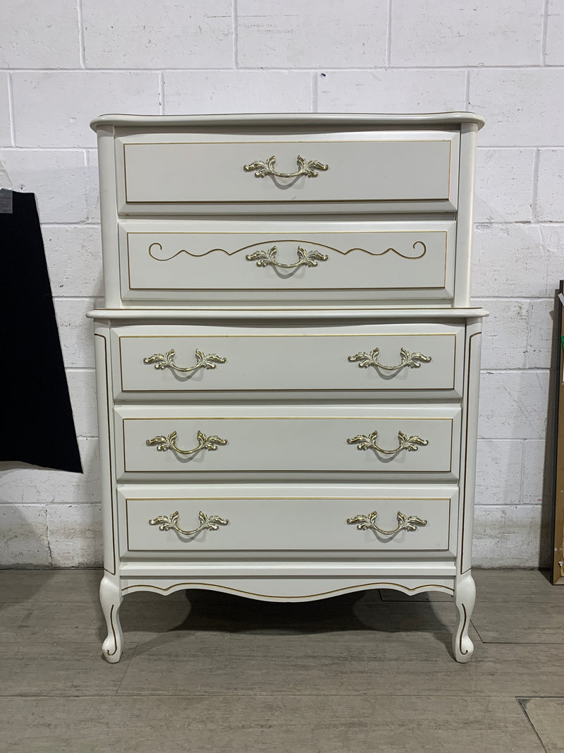 French Provincial Tallboy Drawer