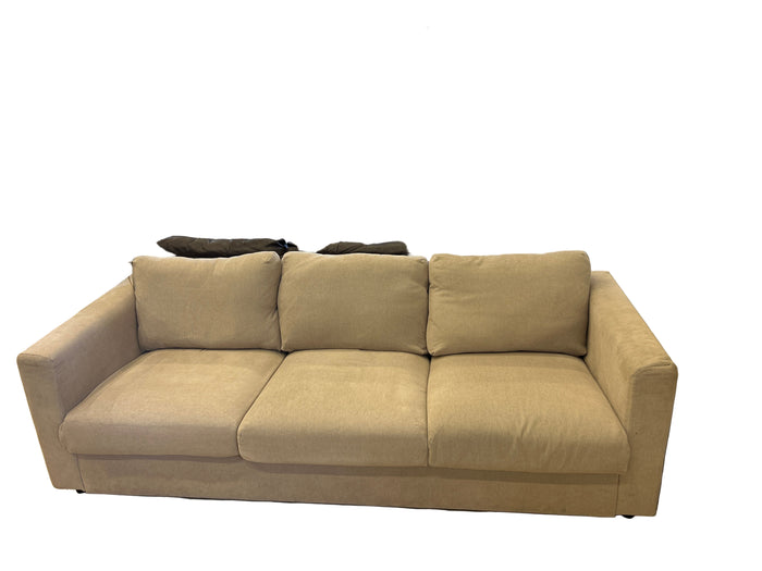 Taupe 3-seater Sofa