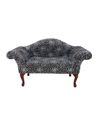 Leopard Print Bench