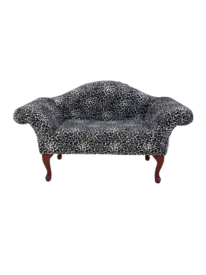 Leopard Print Bench
