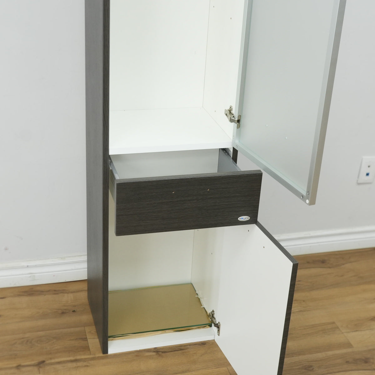 16x69x14.5-inch Aquos Linen Tower Cabinet