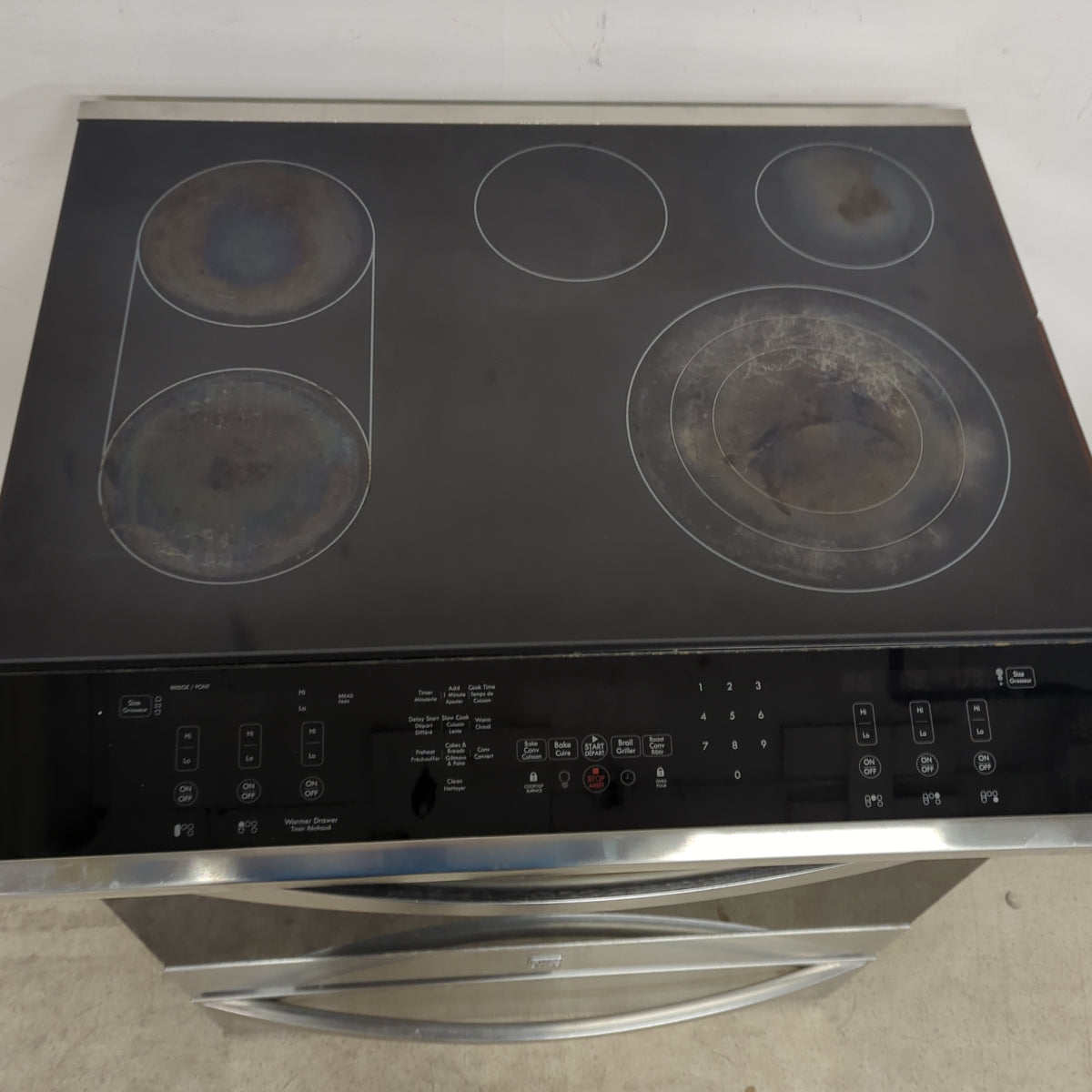 31.5"W Kenmore Elite Stove