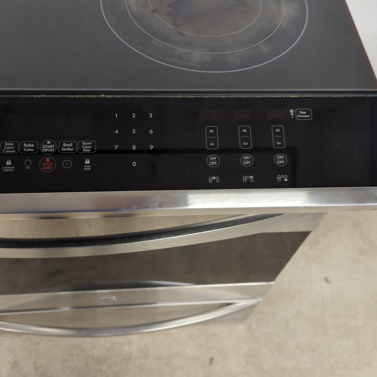 31.5"W Kenmore Elite Stove