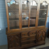 60"W English Chestnut Hutch