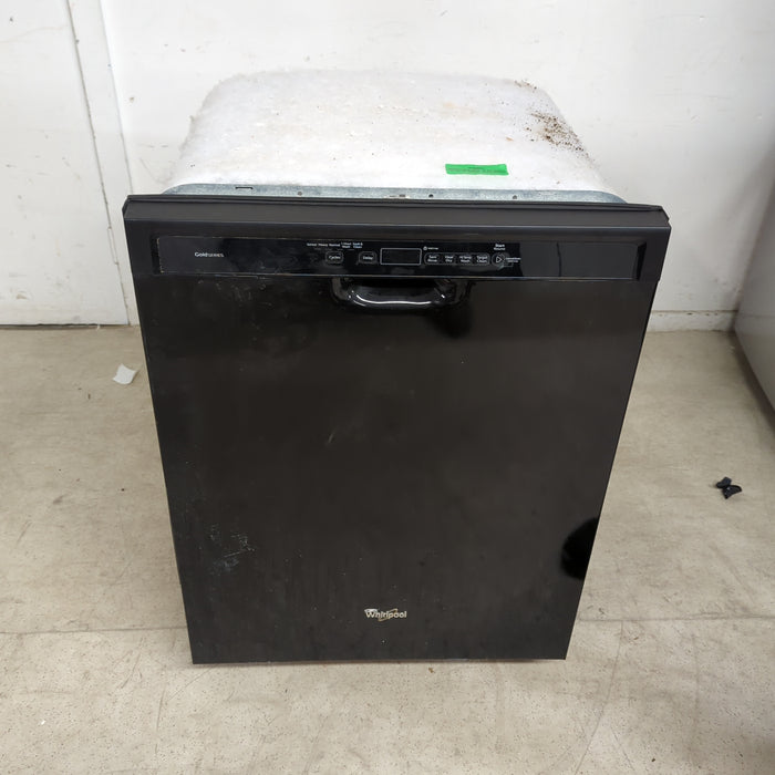23.5"W Black Whirlpool Dishwasher