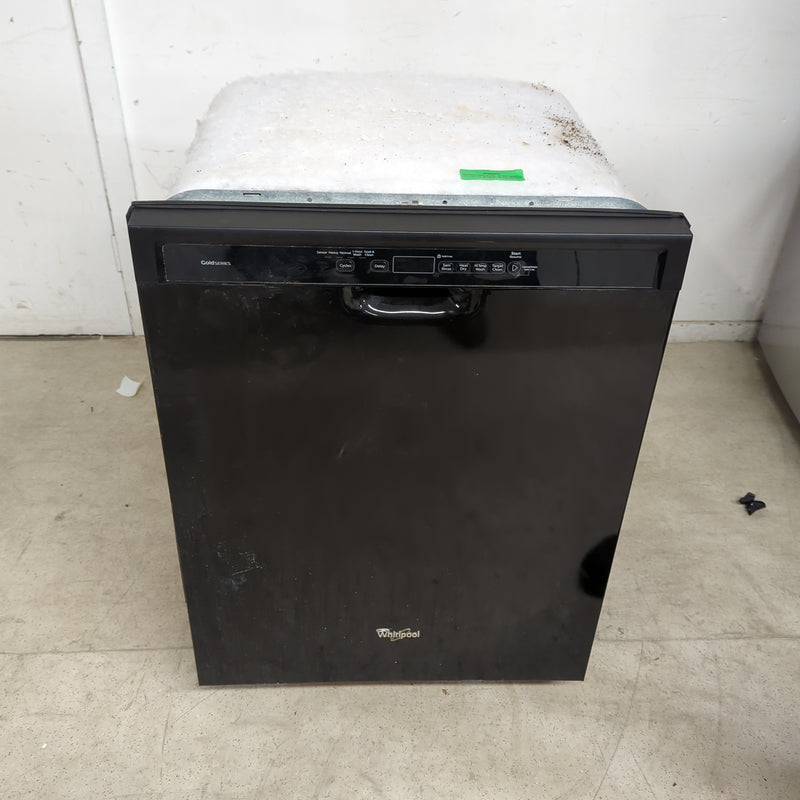 23.5"W Black Whirlpool Dishwasher