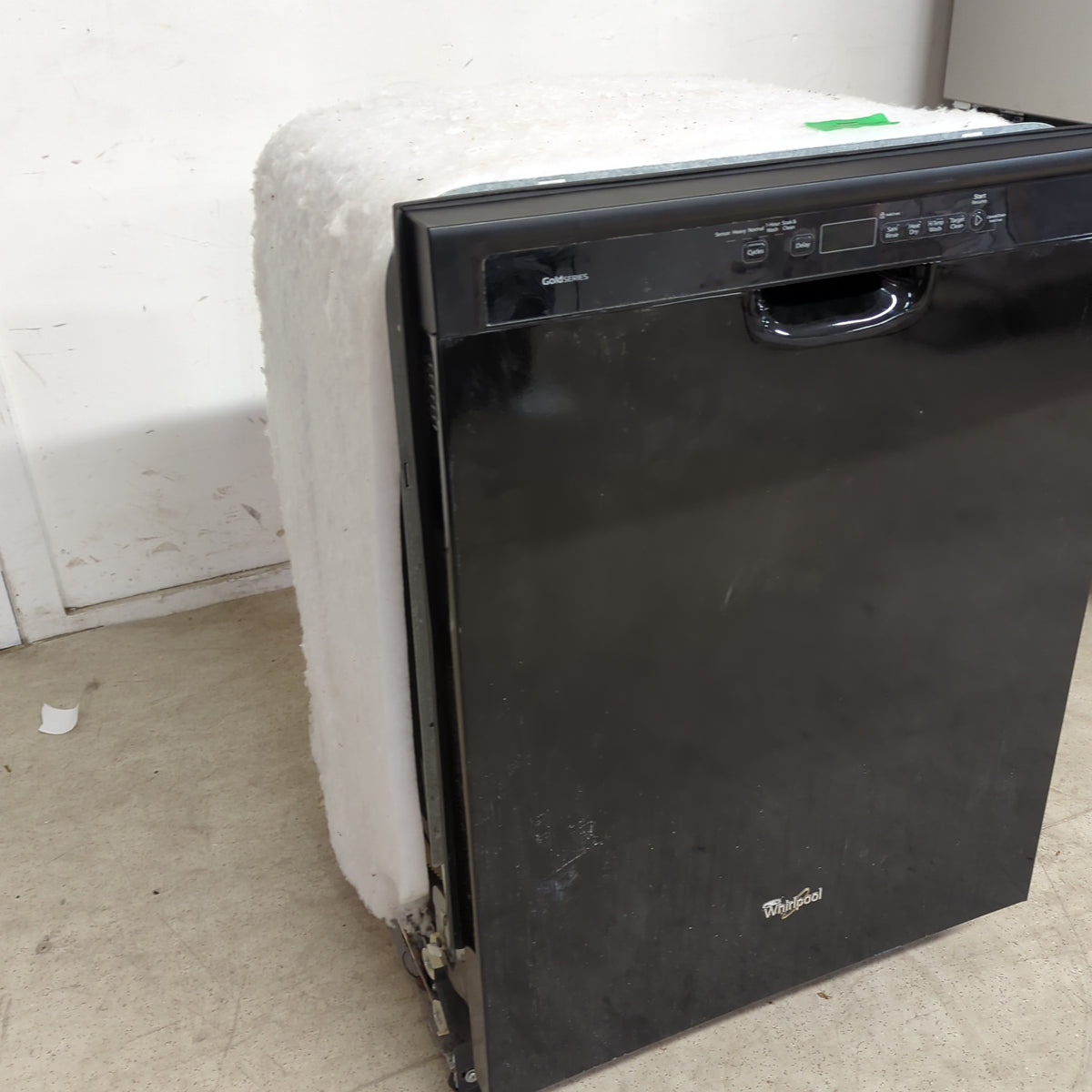 23.5"W Black Whirlpool Dishwasher