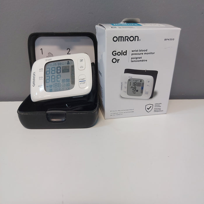 Omron Gold Wrist Blood Pressure Monitor | Bluetooth