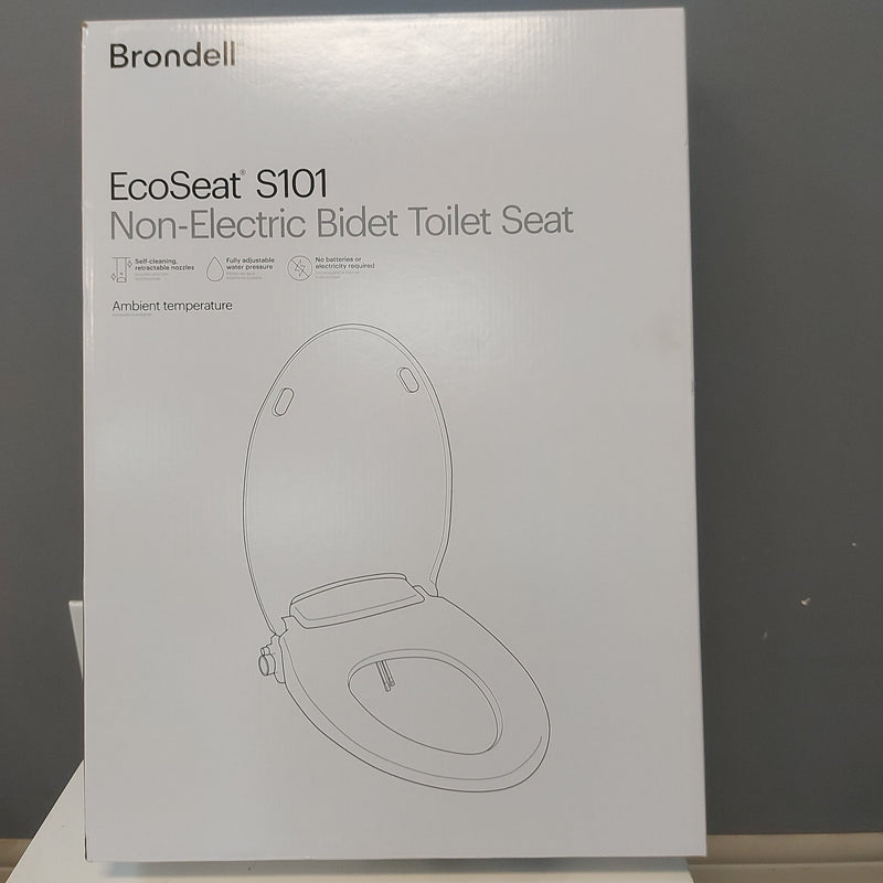 Brondell EcoSeat Non-Electric Bidet Toilet Seat