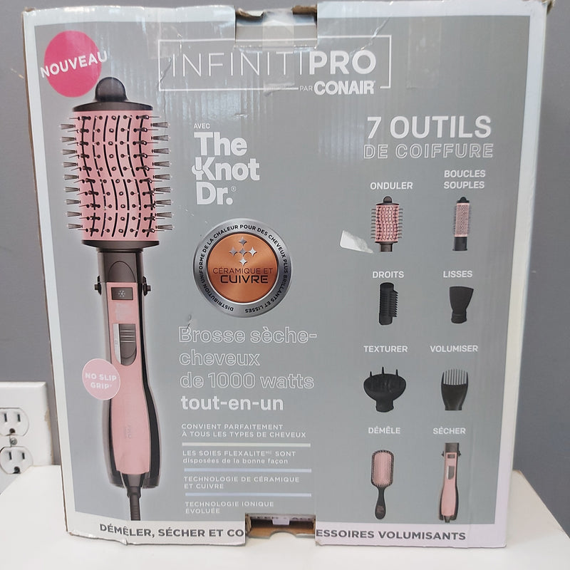 Conair Knot Doctor Detangling Hot Air Brush