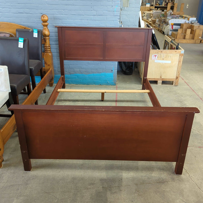 61.5" x 85" Wooden bed Frame