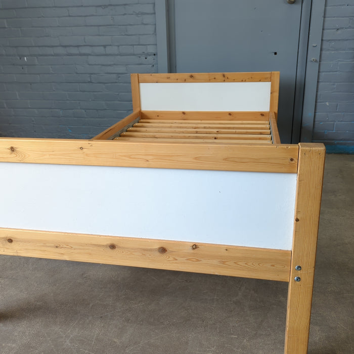 40.5" x 79" Pine Bed Frame