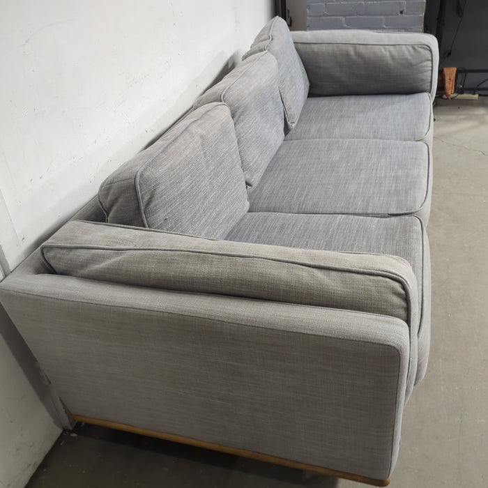 Timber Pebble Gray 3 Seat Sofa