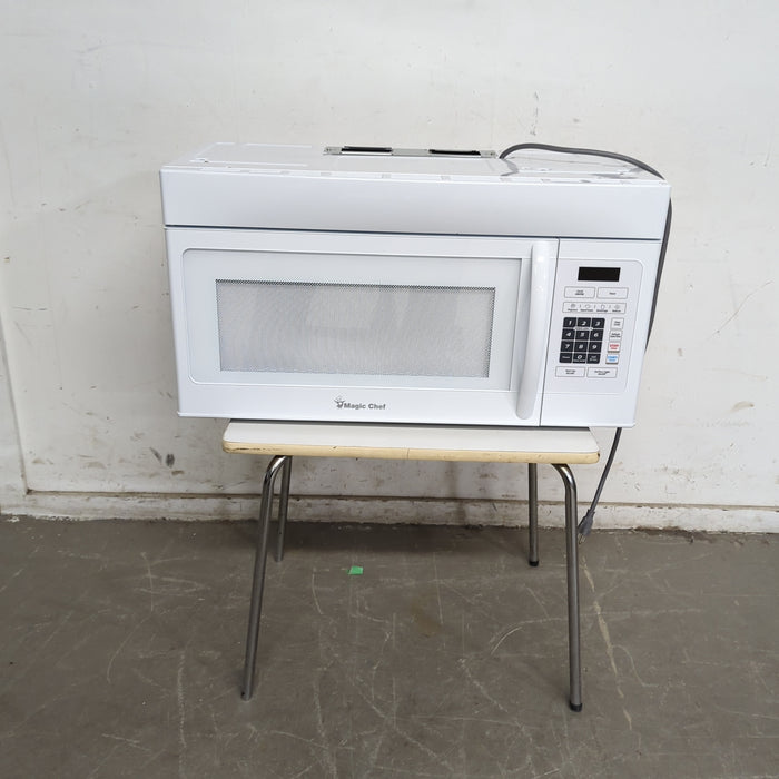 30"W White Magic Chef Over-The-Range Microwave