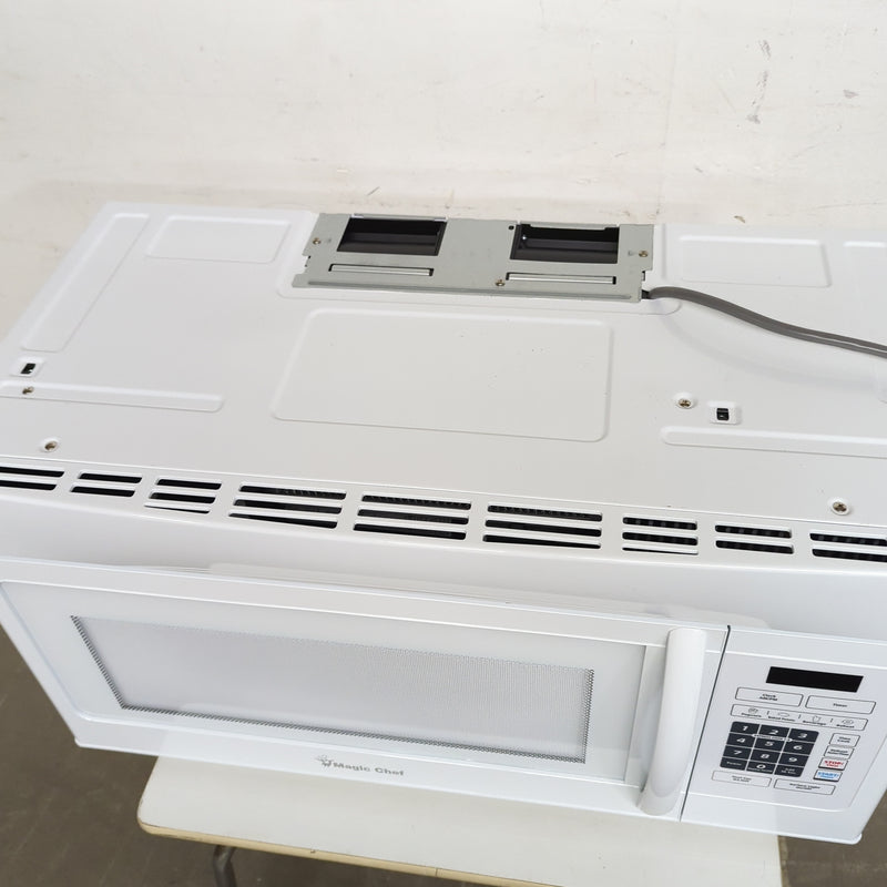 30"W White Magic Chef Over-The-Range Microwave