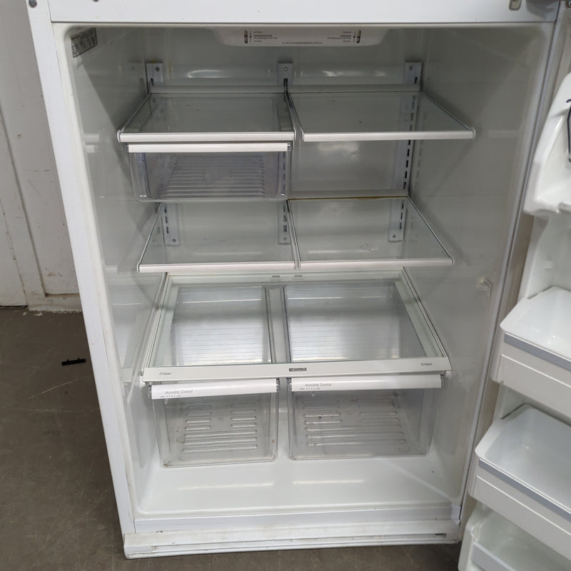 30"W White Kenmore Fridge