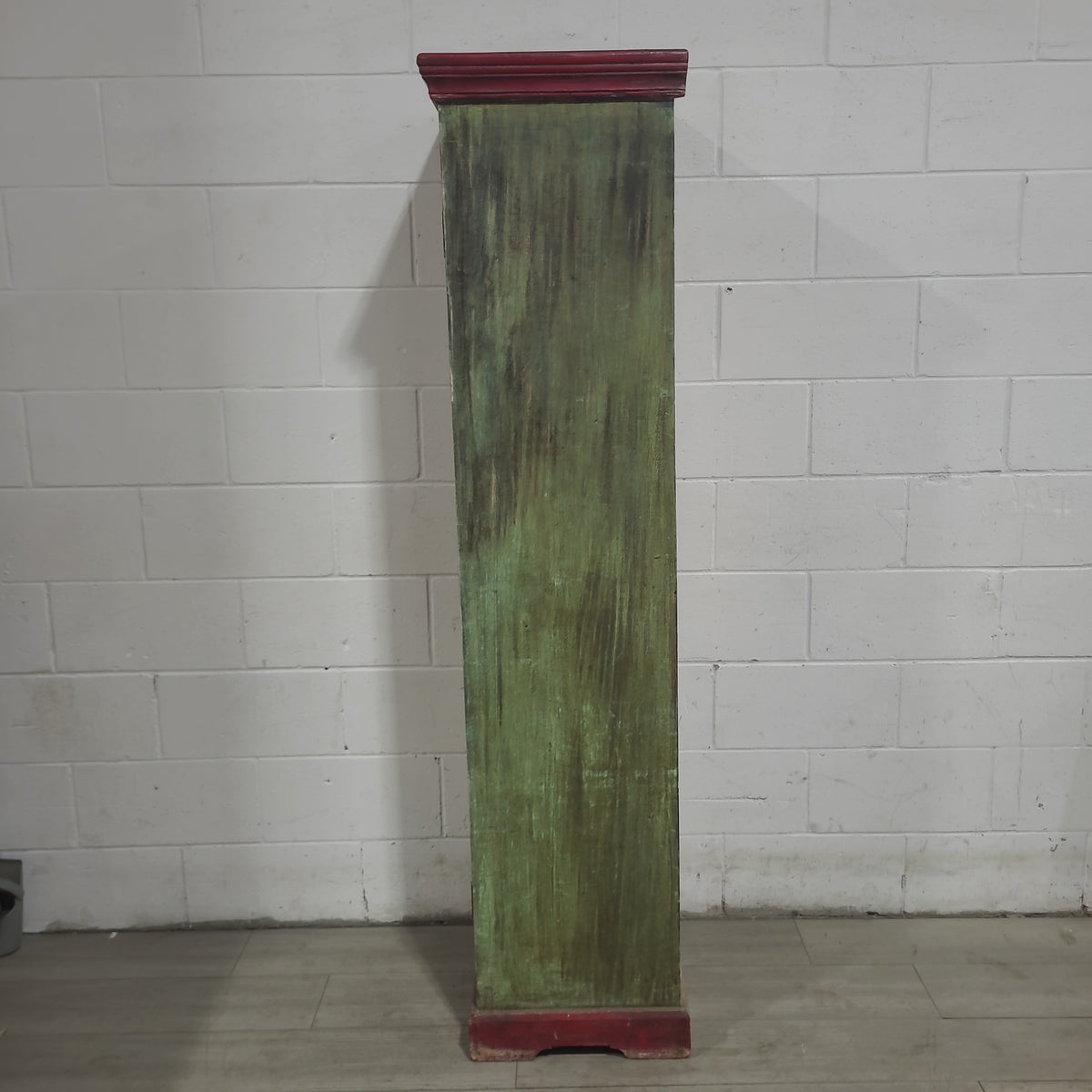 Rustic Colourful Wood Cupboard
