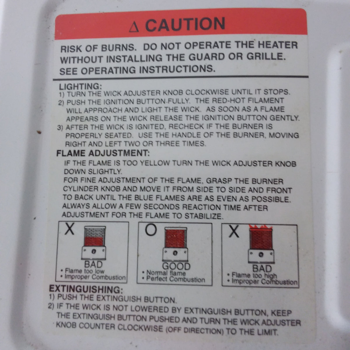 Portable Kerosene Heater