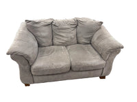 Plush Taupe Loveseat