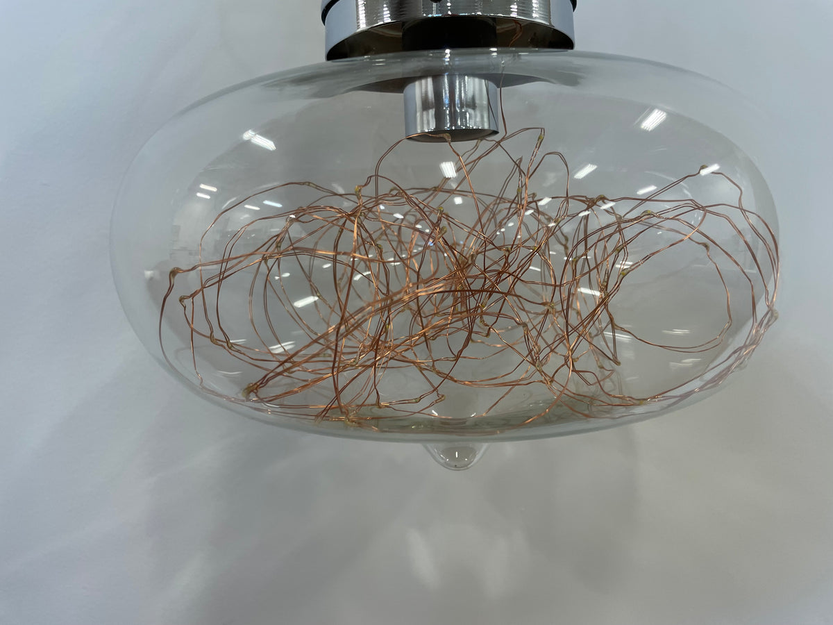 Magic Genie Lamp with Copper String Highlight