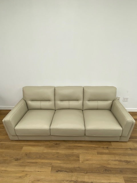 3-Seater Top Grain Tampa Leather Sofa