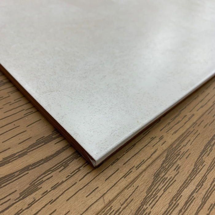 17x17-inch Ceramic Floor Tile in Beige/White - 6pcs/box 12.27 sq. ft.