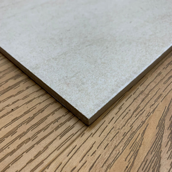 17x17-inch Ceramic Floor Tile in Cementone Grey - 6pcs/box 12.27 sq. ft.