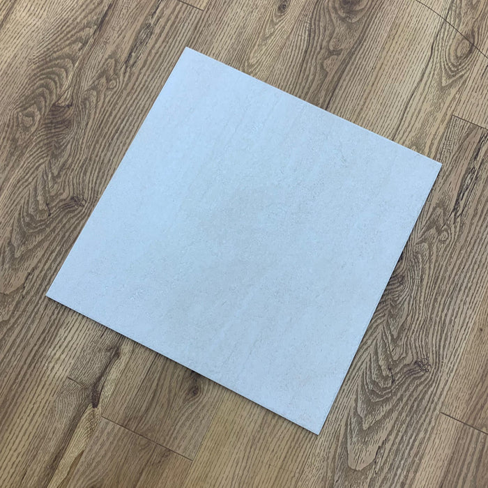 17x17-inch Ceramic Floor Tile in Cementone Grey - 6pcs/box 12.27 sq. ft.