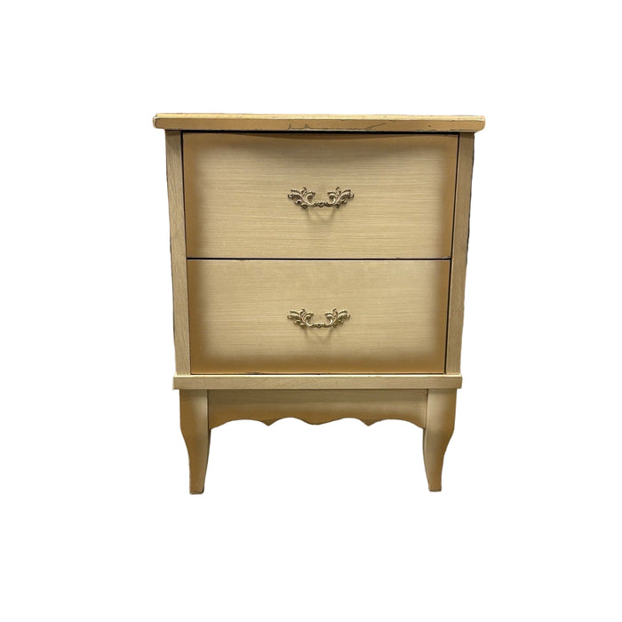18-Inch French Provincial Side Table White