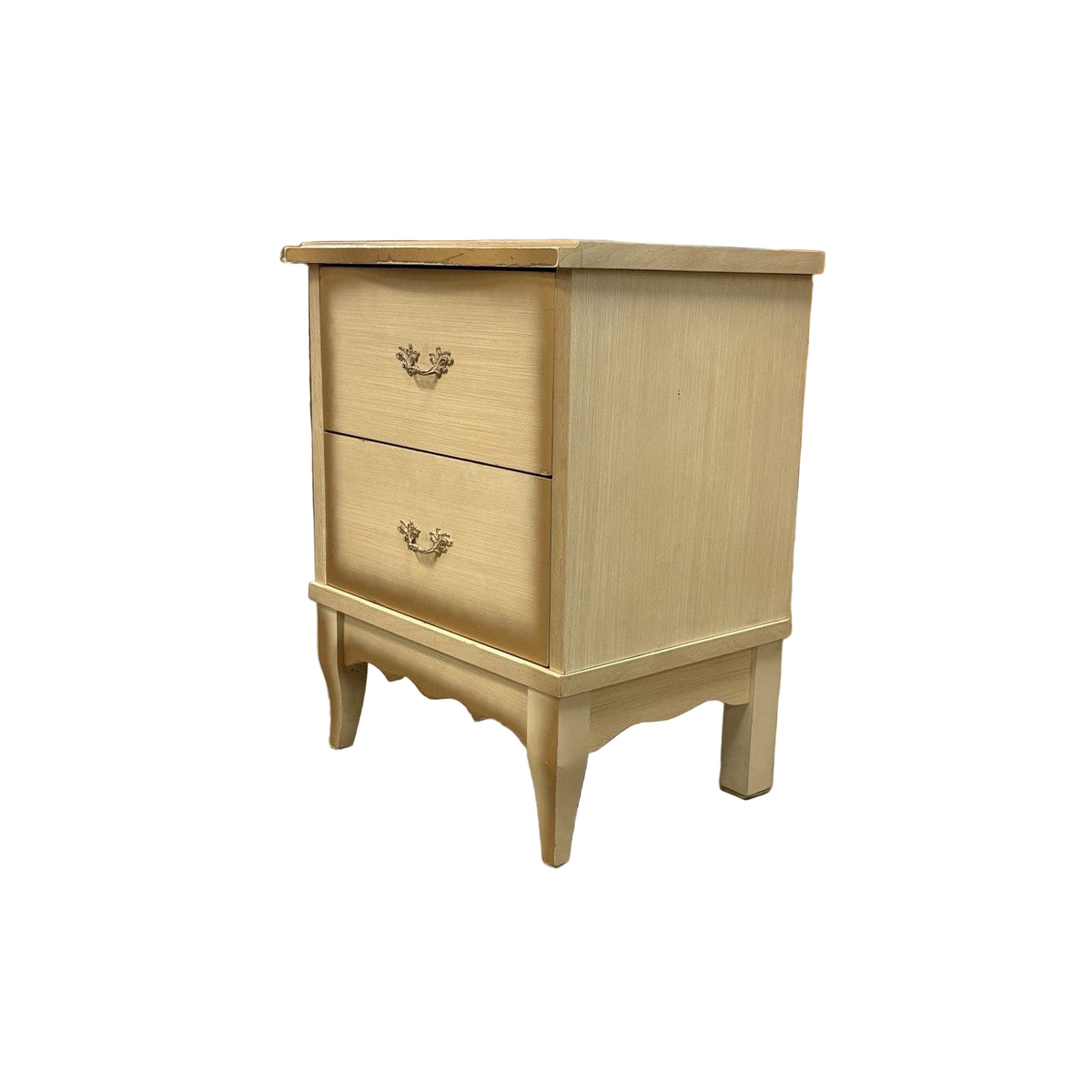 18-Inch French Provincial Side Table White