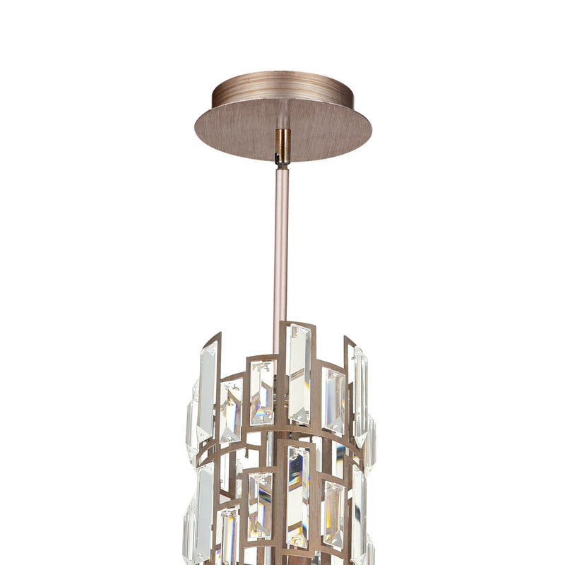 Quida 18-Light Chandelier - Champagne Finish - 31 inch ⌀