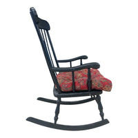 Mateo Rocking Chair with South Western Pattern Cushion