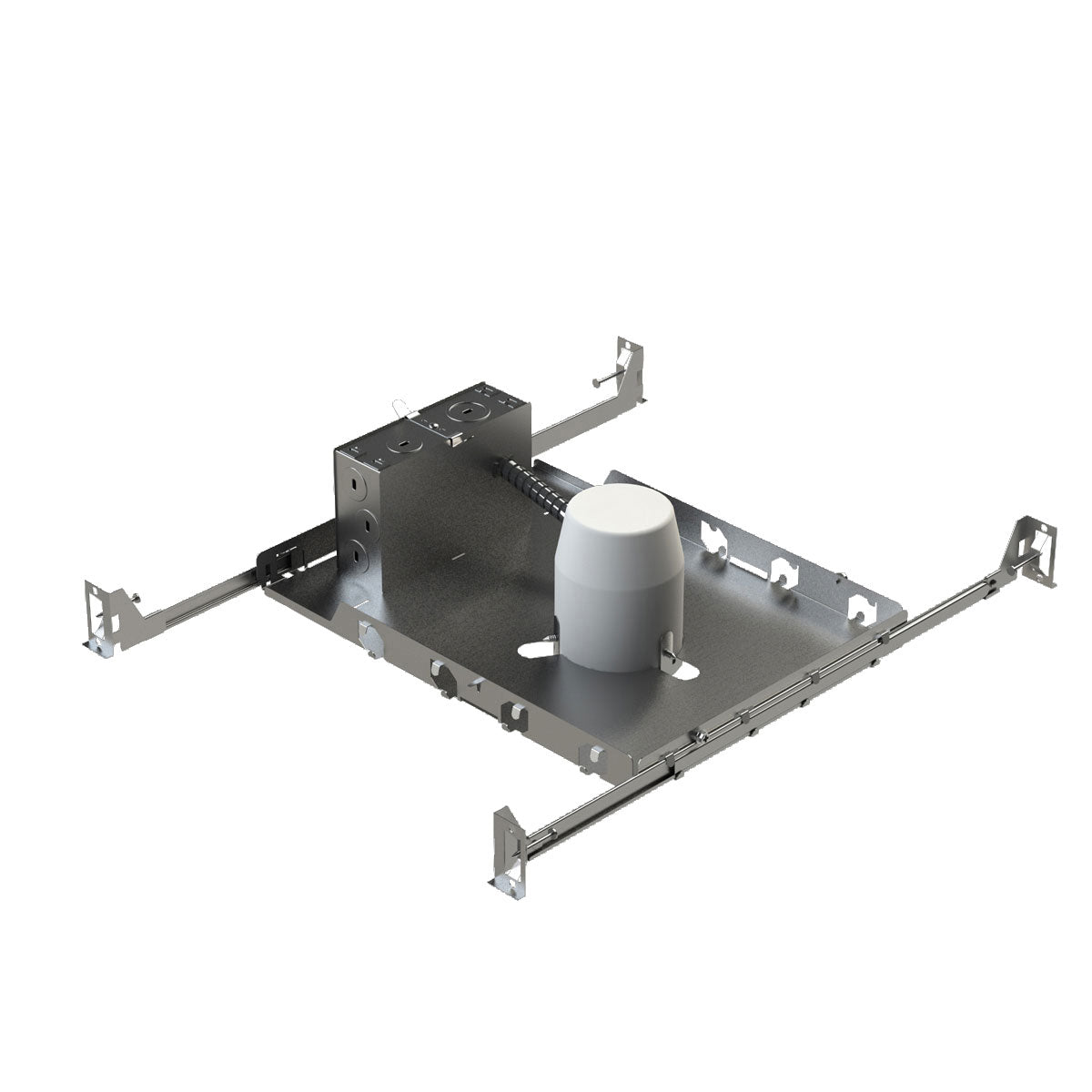 3" New Construction Frame In-Plate Housing