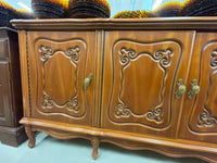 4-Drawer Light Brown Sideboard